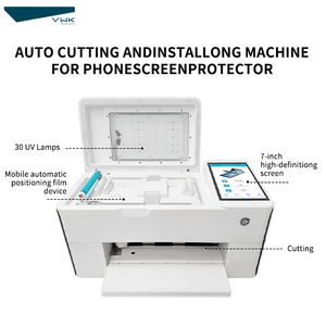 VWK fabrika toptan Unlocked cep telefonu hidrojel Film yapma Plotter arka cilt Tpu ekran koruyucu kesme makinesi kamera - Product Image 4