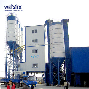 M3ผสมคอนกรีต HZS180/ชม. พร้อมสายการผลิตคอนกรีตผสมคิวบิกเมตรเครื่องผสมคอนกรีต - Product Image 1