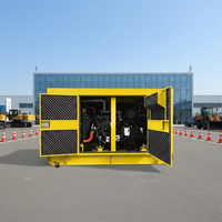 Groupe électrogène diesel Weichai 125 kVA, type cabine, démarrage automatique, ATS, châssis ouvert, générateurs diesel économes en carburant à vendre