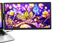 Yeni Gelen 1080p 15.6 İnç IPS Taşınabilir Monitör P5 Tak ve Çalıştır Dizüstü Bilgisayar Çift Ekran Genişletici Dahili Hoparlörler Ofis Çalışmaları İçin