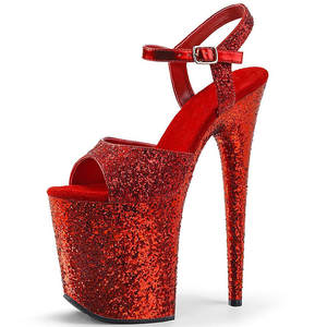 <span class=keywords><strong>20cm</strong></span> נצנצים פלטפורמת מוט ריקוד נעלי נשים ריקוד מוט ביצועים גבוהה עקב סנדלי נקבה - Product Image 5