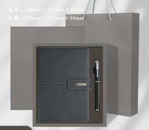 A5 Luxury Wholesale Luxury Custom Logo Corporate <b>Gift</b> <b>Set</b> Printing Hardcover PU Leather Planner Notebook <b>Set</b> - Product Image 3