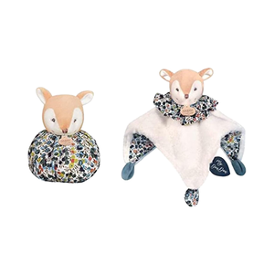 Peluche 3-in-1 Boule Faon 25 cm, Morbido Giocattolo da Letto per Bambini, Collezione Les Petits Futés, <span class=keywords><strong>Regalo</strong></span> di <span class=keywords><strong>Nascita</strong></span> Perfetto - Product Image 1