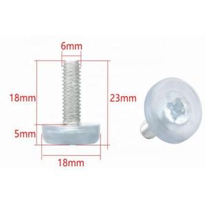 Patas Ajustables para Muebles Resistentes a la Corrosión y Antideslizantes a Precio Económico, Patas de Plástico Ajustables para Sala de Estar y Estanterías - Product Image 1