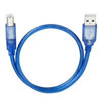 Câble d'imprimante USB 2.0 Bochara USB2.0 Type A mâle vers Type B mâle double blindage (film + tressé) haute vitesse 30 cm 50 cm 100 cm