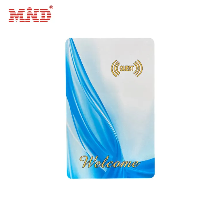 Yeniden yazılabilir 13.56MHz MIFARE Ultralight C kartları konukseverlik için temassız RFID kartı