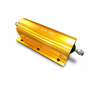 5% 250 watt 8 ohm In Alluminio Oro filo avvolto resistenze di potenza