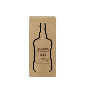 DS Hot Sale Handmade Custom Timber Rectangle Wood Premium Single Luxury Laser Engrave Recyclable Wine <b>Box</b> for Gift - Product Image 4