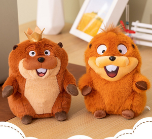 ตุ๊กตาโฮปเปอร์ส ทรานส์ฟอร์เมชั่น ซีรีส์ ตุ๊กตาบีเวอร์น่ารัก ตุ๊กตาผ้ากำมะหยี่แบบเคลื่อนไหวได้ สำหรับเป็นของขวัญ - Product Image 1