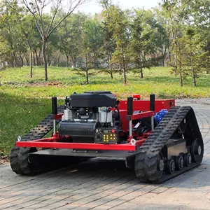 Đa chức năng CE EPA phê duyệt tất cả các địa hình RC cỏ cắt cao su bài hát Robot điều khiển từ xa máy cắt cỏ