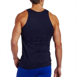 Maillot de corps ou vêtements d'extérieur Elastic Fit Men Tank Top pour le sport et l'usage décontracté 2025 Trendy Men - Product Image 2