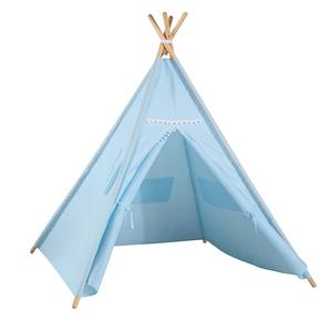 Tente pour enfants <span class=keywords><strong>Tipi</strong></span> <span class=keywords><strong>Tipi</strong></span> en coton 3D, thème géométrique d'apprentissage en intérieur, tente <span class=keywords><strong>tipi</strong></span> avec lumière - Product Image 5