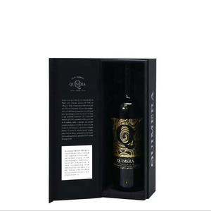 2 botella de embalaje de tela de satén plegable de libro en forma de vino Paperborad imán de vidrio de vino de caja - Product Image 6