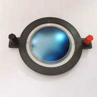 Diaphragme de remplacement de tweeter bleu de 3 pouces pour accessoires de haut-parleur de pilote de compression