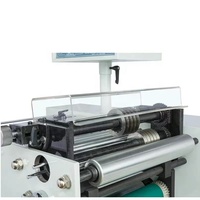 QK-320 automatique auto-adhésif papier autocollant rouleau coupe refendage rembobineuse PVC étiquette cutter slitter-winder