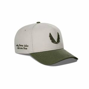 Gorra de Béisbol Personalizada con Estructura en A, Logotipo Bordado en 3D, 5 Paneles, 100% Poliéster, Dos Tonos, Estilo Camuflaje Vintage - Product Image 4