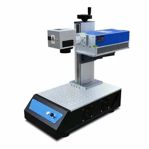 Mesin penanda laser portabel presisi tinggi 3W 5W ukiran untuk mesin tanda laser UV