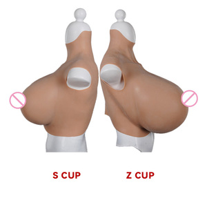 ETA Cosplay confortable Super doux portable Silicone faux gros seins S Z tasse énormes seins pour transgenre Crossdresser - Product Image 4