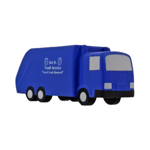 Regali promozionali Logo personalizzato in schiuma PU a forma di <span class=keywords><strong>camion</strong></span> della spazzatura Slow Rebound spremere lo Stress Reliever giocattoli per bambini adulti - Product Image 1