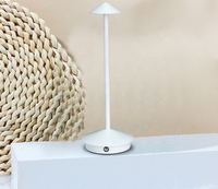 Lampe de table sans fil USB, batterie de restaurant en plein air, lampe de table à gradation tactile rechargeable pour bar d'hôtel