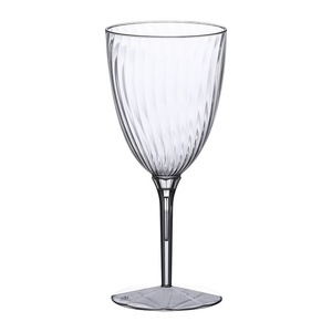 Disposable Integrated Red <strong>Wine</strong> <strong>Glass</strong> Thickened Transparent Goblet Cocktail <strong>Glass</strong> <strong>Plastic</strong> for <strong>Glass</strong> Thickened - Product Image 2