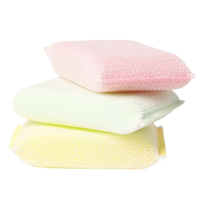 3 Pack Schotel Schoonmaken Spons Hoge Kwaliteit Scrubber Magic Keuken Sponzen 3 Stuks 1 Set