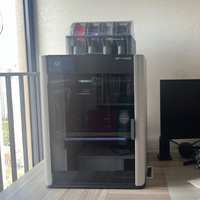 Imprimante 3D FDM Bambu Lab H2S Combo grande format fermée avec moteur servo 350 ℃   Machine d'impression 3D multicolore à buses multiples