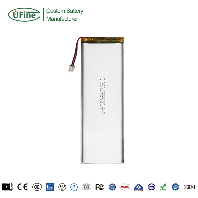 Ufine UFX 1155160 14000mAh 3.7V LiNiMnCoO2 Cathode Rechargeable RC Car Battery Bank 4.2V Charging 500 Cycles
