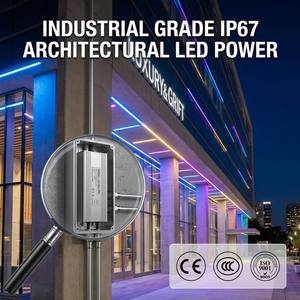 Driver LED professionnel MOSO X6L étanche IP67 240W, alimentation à tension constante, transformateur <span class=keywords><strong>d</strong></span>'éclairage architectural extérieur - Product Image 1