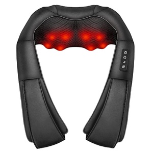 Nouveautés Masseur Shiatsu pour le cou et le dos Masseur électrique des tissus profonds Pétrissage du cou et des épaules pour soulager les douleurs musculaires - Product Image 1