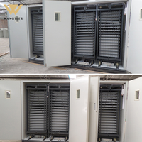 Vente chaude, prix d'usine, incubateur d'œufs automatique pour volailles, capacité de 528, 1056, 2112 œufs, poulet, canard, oie