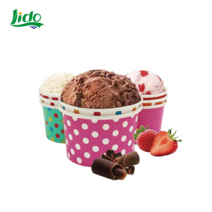 Écologique compostable étanche 4oz 6oz 8oz 12oz 16oz porte-gobelet en papier pour la crème glacée snacks nouilles vente en gros d'usine - Product Image 1