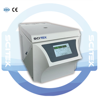Centrífuga Refrigerada de Alta Velocidad SCITEK 200-15000 rpm de Sobremesa 21380xg con Función de Preenfriamiento Inteligente y Motor DC sin Escobillas