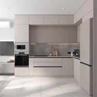 Vermonhouzz Armoire de cuisine personnalisée Nouveau style de panneau MDF laqué