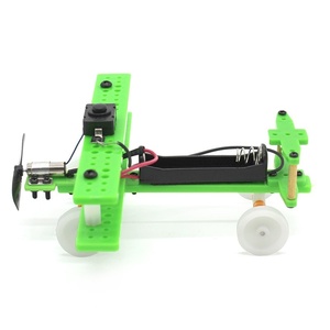 Eparthub mô hình máy bay nhỏ cánh cố định màu xanh lá cây sinh viên khoa học và công nghệ phát minh giáo dục hỗ trợ giảng dạy - Product Image 2