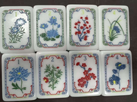 Tuiles de mahjong en acrylique blanc personnalisées avec motif Guanyin, ensemble cadeau premium de 160 pièces, tables de mahjong américaines et échecs