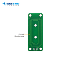 Modul Pembaca/Penulis Kartu RFID Oneetry ET522V1 IC Card, Pengirim Sektor Kartu Otomatis, 13.56MHz, Antarmuka TTL, 5V DC 300mA, PCB 20-50mm