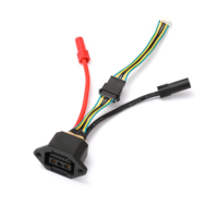 2 + 6 Pin Port baterai Lithium dengan kabel 10AWG & XT150 Ideal untuk EV/menara dudukan kabel baterai