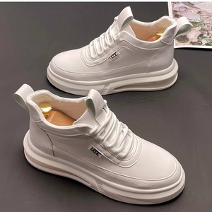 High Top Casual <b>Shoes</b> for Men, Thick Soled and <b>Height</b> <b>Increasing</b> 2025 New Color Outdoor Hiking and Skateboarding <b>Shoes</b> - Product Image 1