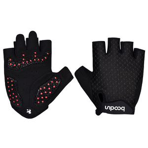 Bcodun Cycling Gloves <b>Half</b> Finger Breathable Mesh Unisex Bicycle Riding Gloves Shock Absorption Anti <b>Slip</b> Summer Glove - Product Image 3