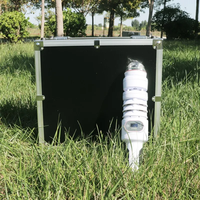 XF600H Station météo compacte portable sans fil automatique pour l'agriculture en plein air