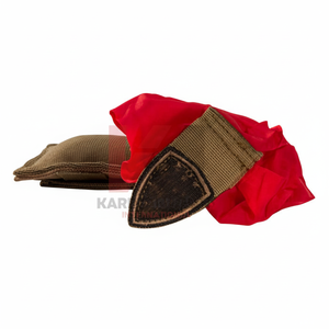Dead Rag อุปกรณ์กีฬาประเภทเพนท์บอลและแถบสะท้อนแสงแบบมีห่วงตะขอเกี่ยวผ้าขี้ริ้วสีแดง - Product Image 1