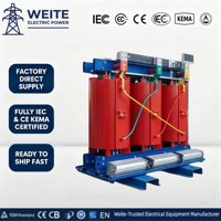 Transformator Distribusi Daya Tiga Fasa Tipe Kering Khusus 30-1600kVA 10/11/35kV Model SCB10/SCB11/SCB12/SCB13/SCB14/SCB18