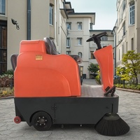 Cophilo Nouvelle Balayeuse Électrique Autoportée avec Brosse Rotative pour le Nettoyage des Rues et des Supermarchés – Vente en Gros