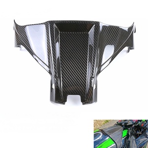 Couverture supérieure de la boîte à air en fibre de carbone sèche 3K 100% pour Kawasaki ZX-10R 2021+ - Product Image 1