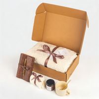 Coffret Cadeau d'Entreprise de Luxe Écologique et Moderne pour Noël, avec Logo Personnalisé, Souvenirs d'Entreprise pour Clients, Cadeau d'Affaires Premium pour le Nouvel An, Couverture
