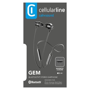Auriculares con micrófono bluetooth GEM Black BTGEMK - Product Image 2