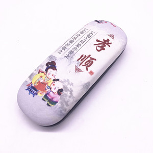 กล่องใส่แว่นตาแบบจีนโบราณ Xinpeng ขนาด 160x60x35 มม. ทำจากโลหะ สำหรับนักเรียน - Product Image 5