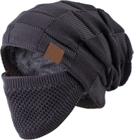 Masque en velours avec motif de caractère et de camouflage Chapeau de bandit d'équitation en plein air une pièce avec protection des oreilles et du nez pour le voyage