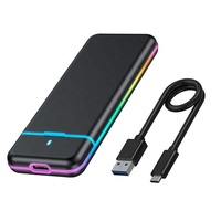 Unidad de Disco Duro Externa de Estado Sólido, 1 TB SSD M.2 NVMe USB Tipo C, Portátil, 128 GB, 256 GB, 512 GB, 1 TB, Unidad SSD M2 para Computadoras Portátiles y Teléfonos